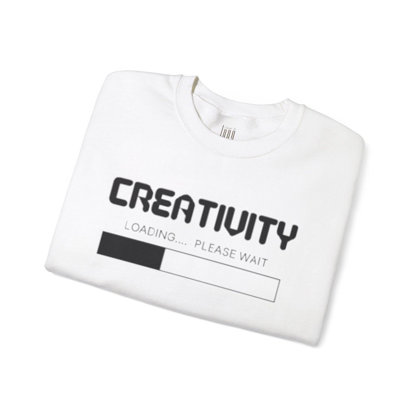 Creativity Loading Crewneck Sweatshirt - Unisex Heavy Blend