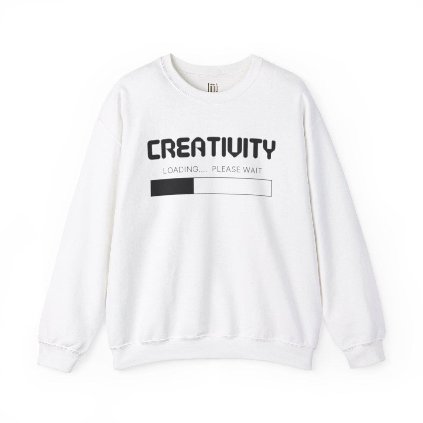 Creativity Loading Crewneck Sweatshirt - Unisex Heavy Blend